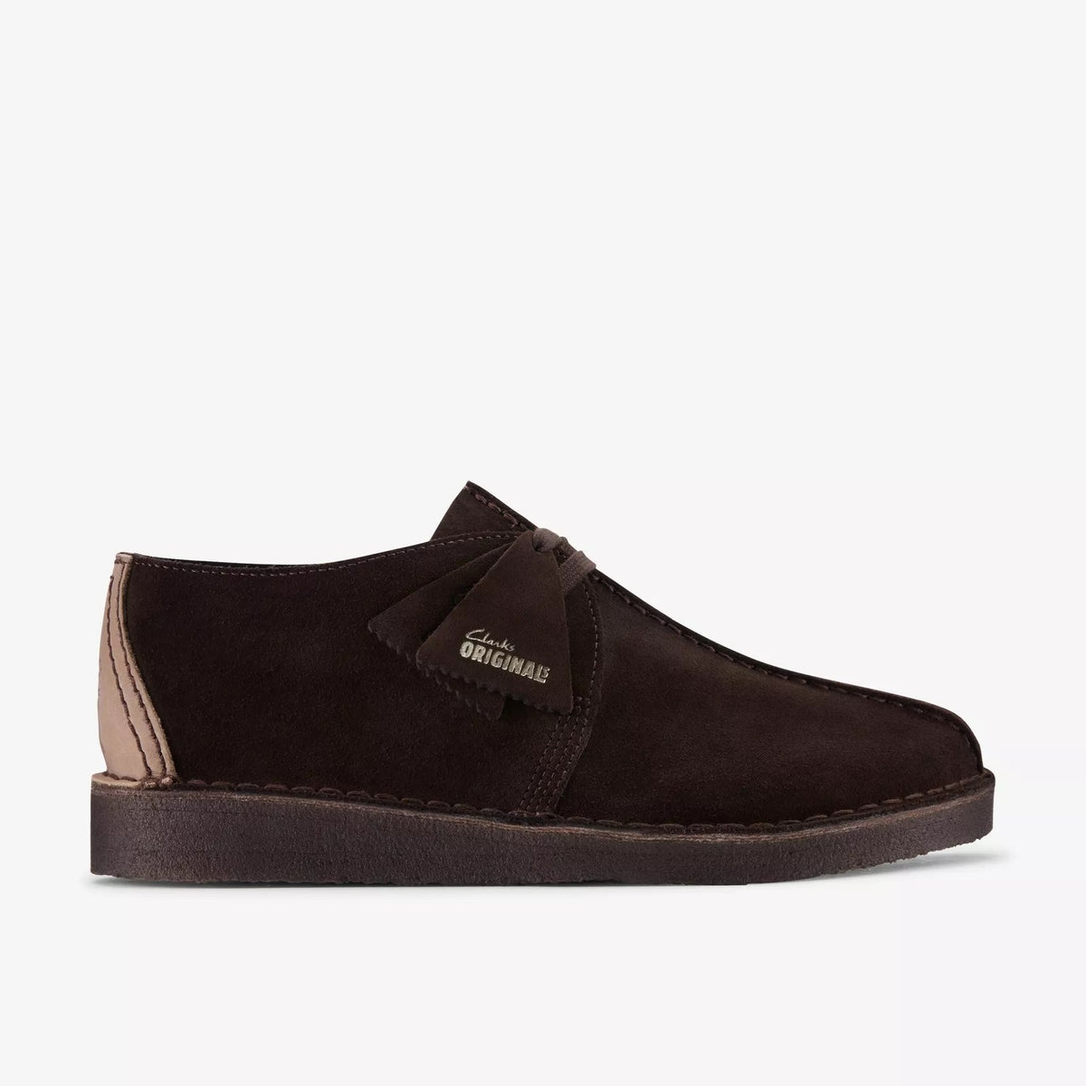 Bank robber yearling clarks brown suede