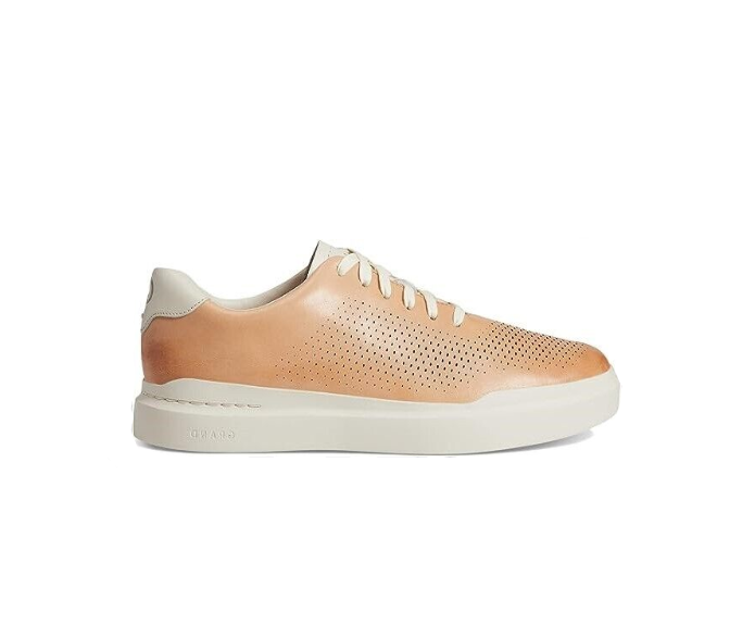 Men\'s GrandPrø Rally Laser Cut Sneakers - 8.5 - Barely Beige Cole Haan Men main image 3