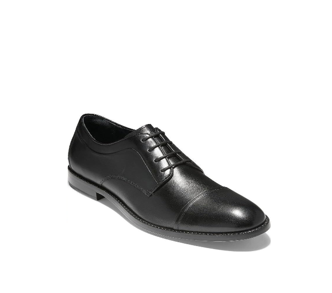 Cole Haan Men s Harrison Grand 2.0 Derby Cap Toe Oxford Black C32795 THE SHOE PLAZA