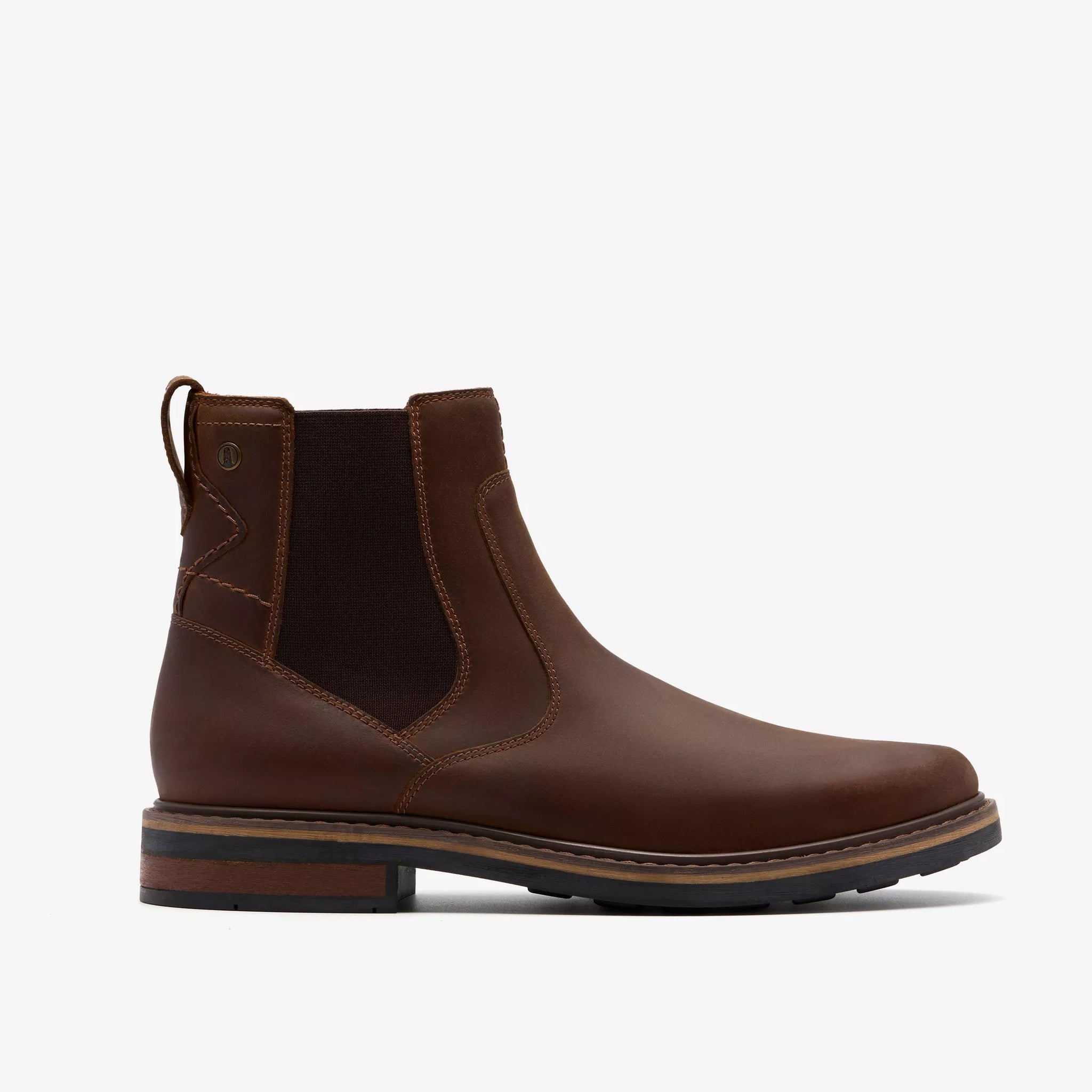 Clarks Men's Newford Easy Waterproof Beeswax Warmlined