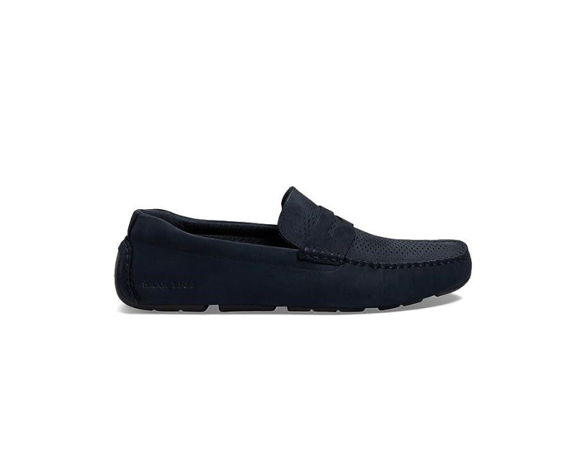 Cole Haan Mens Grand Laser Penny Driver Loafer Navy Ink  display picture 3