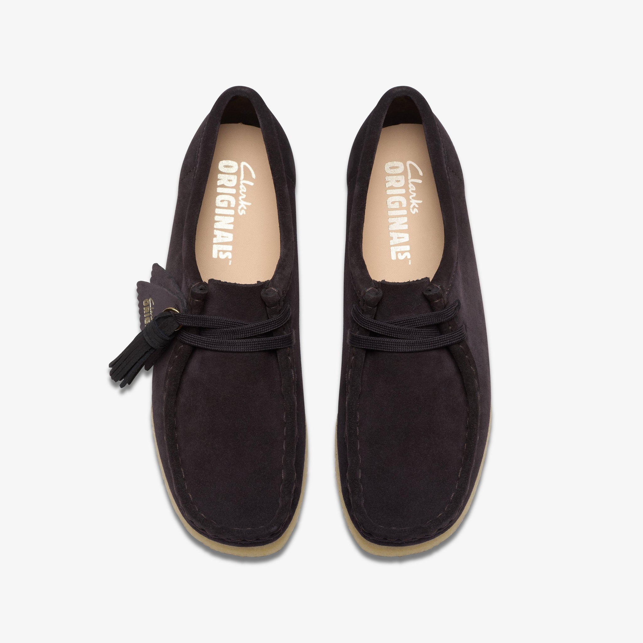 Clarks｜ (Wallabee Brown Slate Suede (26179158)) Clarks Women Wallabee Brown Slate Suede 26179158 | eBay