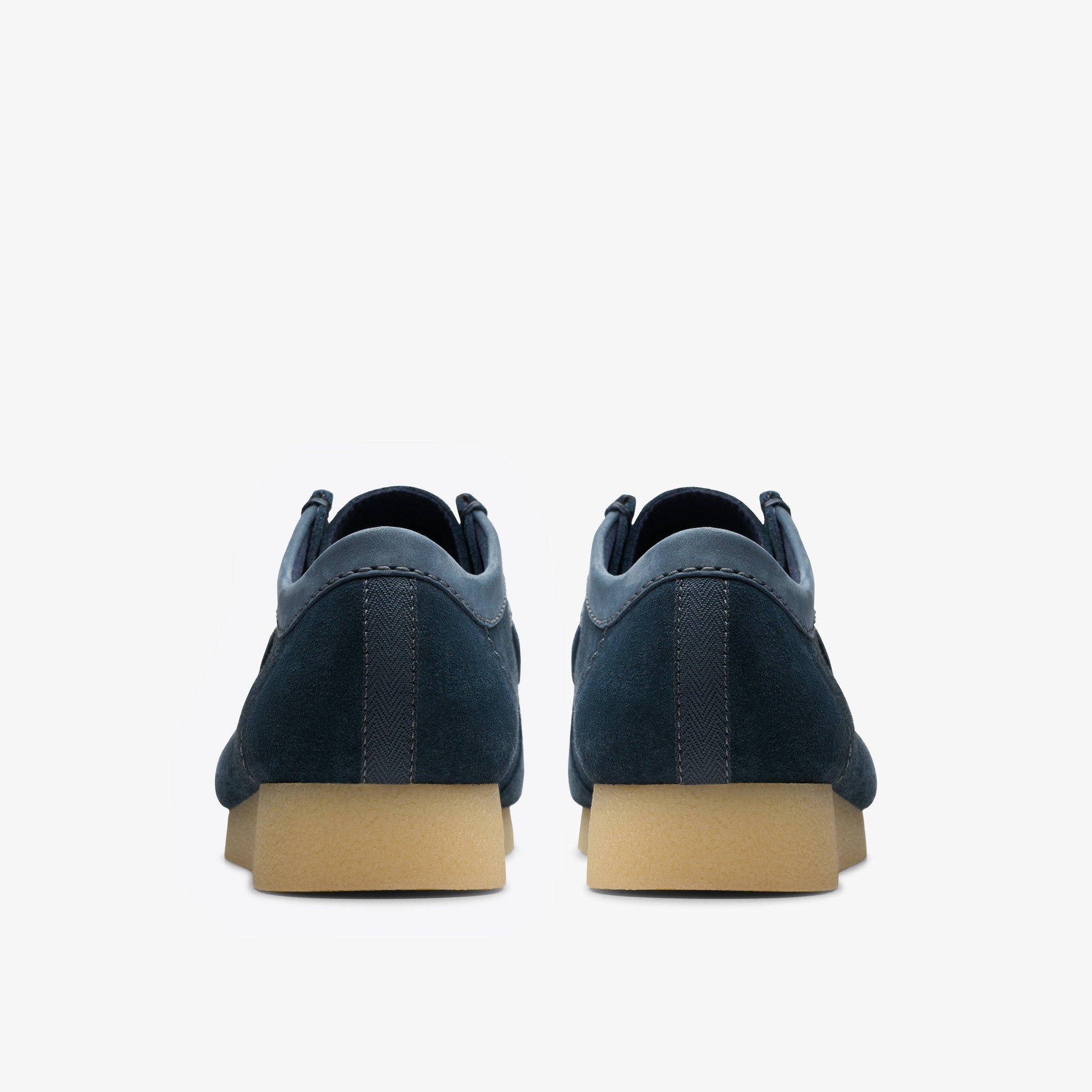 Clarks Men's WallabeeEVO Navy Suede 26180127 – THE SHOE PLAZA