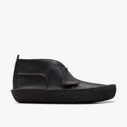 Clarks Men's Desert Rain Black Leather 26180626