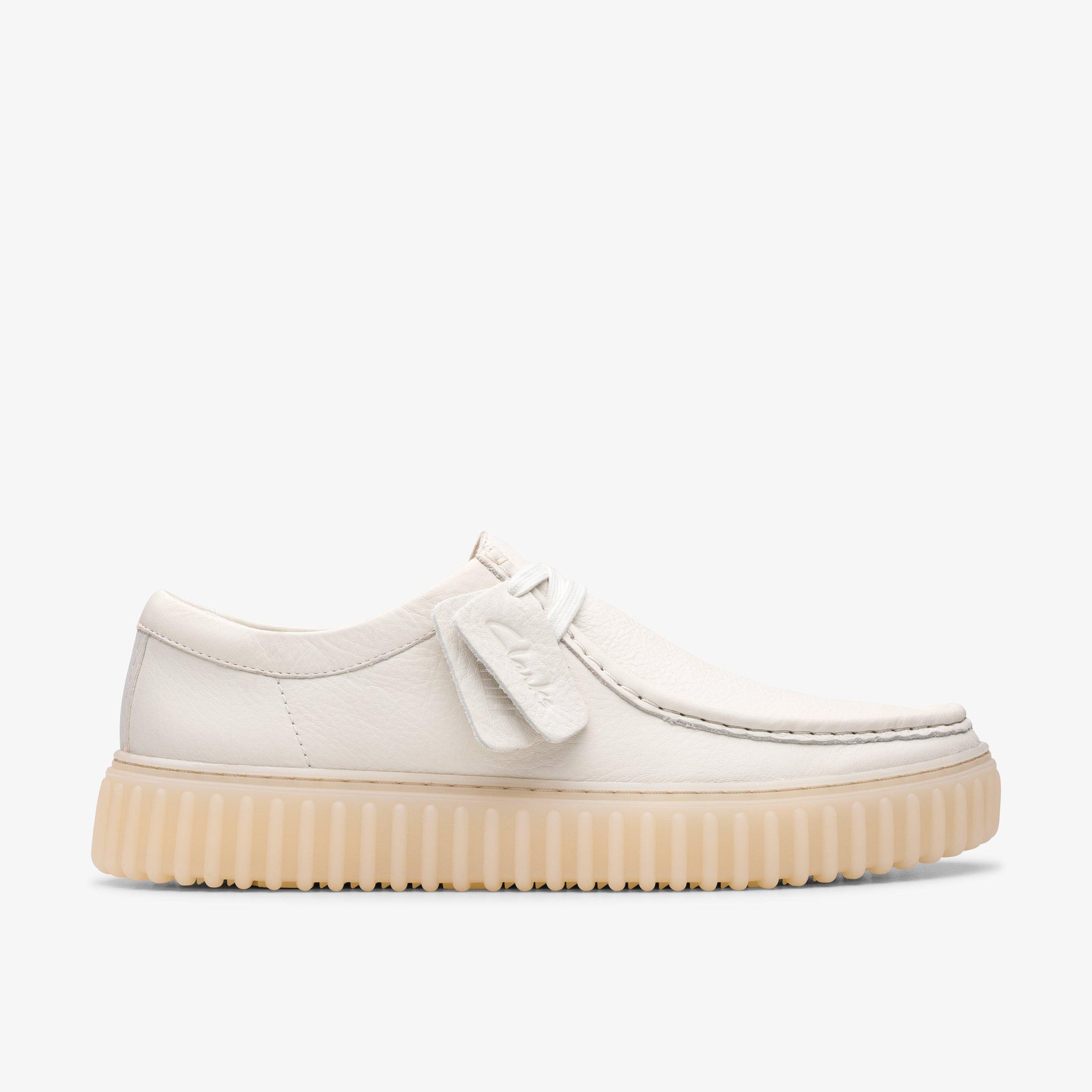 Clarks Men's Torhill Lo White Leather 26180910 – THE SHOE PLAZA