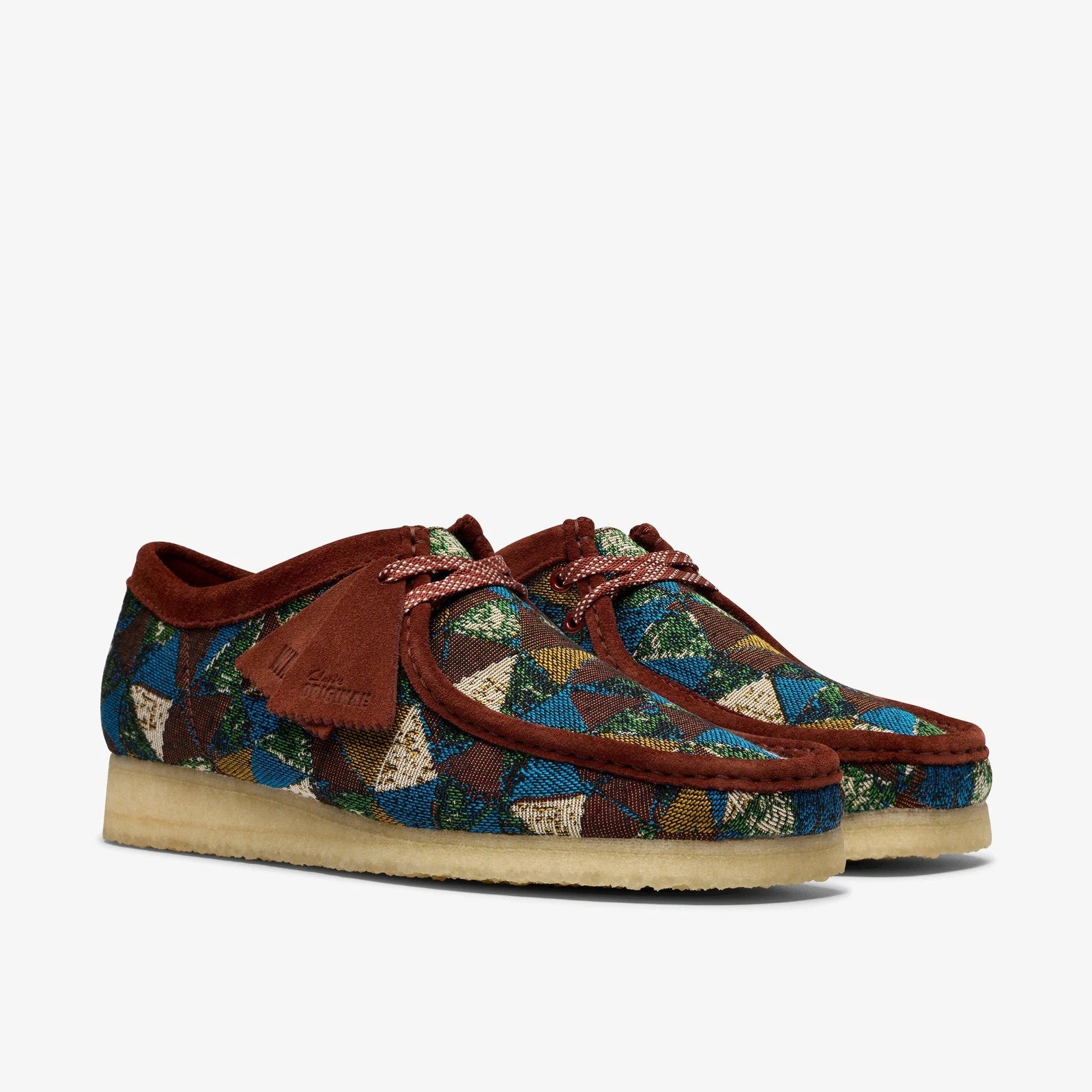 Clarks Men's Wallabee Multicolour Textile 26182834 – THE SHOE PLAZA Clarks Men's Wallabee Multicolour Textile 26182834 – THE SHOE PLAZA