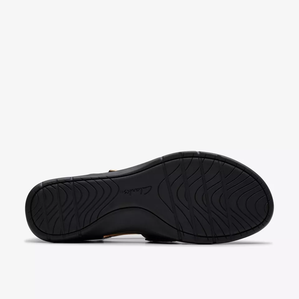 Clarks Women's Certina Sun Black Leather 26181887 – THE SHOE PLAZA