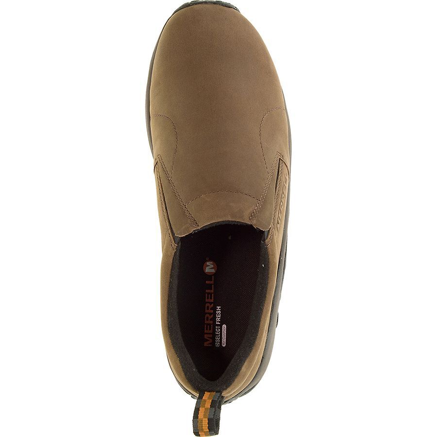 Merrell J61391 Merrell Men's Jungle Moc Nubuck Wide Width Brown J63839W – THE SHOE PLAZA