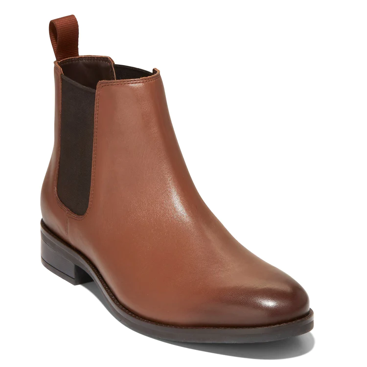 Cole Haan Men\'s Grand+ Dress Chelsea‎ Leather Boots C37859 British Tan Sz 12 Cole Haan Grand+ Dress Chelsea Leather Boots C37859 British  main image 4