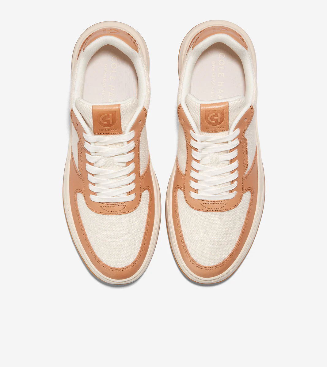 Cole Haan Mens GrandPrø Crossover Sneaker Egret Nutshell Vachetta Ivor ...