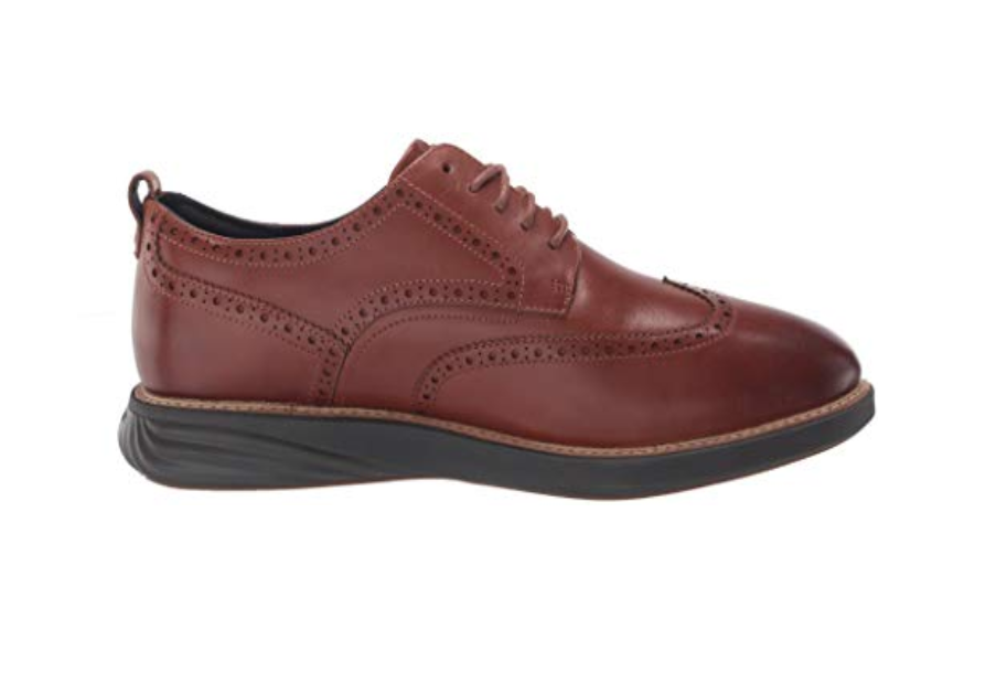 British Tan Java Color Cole Haan Men's GrandEvOlution Shortwing Oxford British Tan Java Leath ...