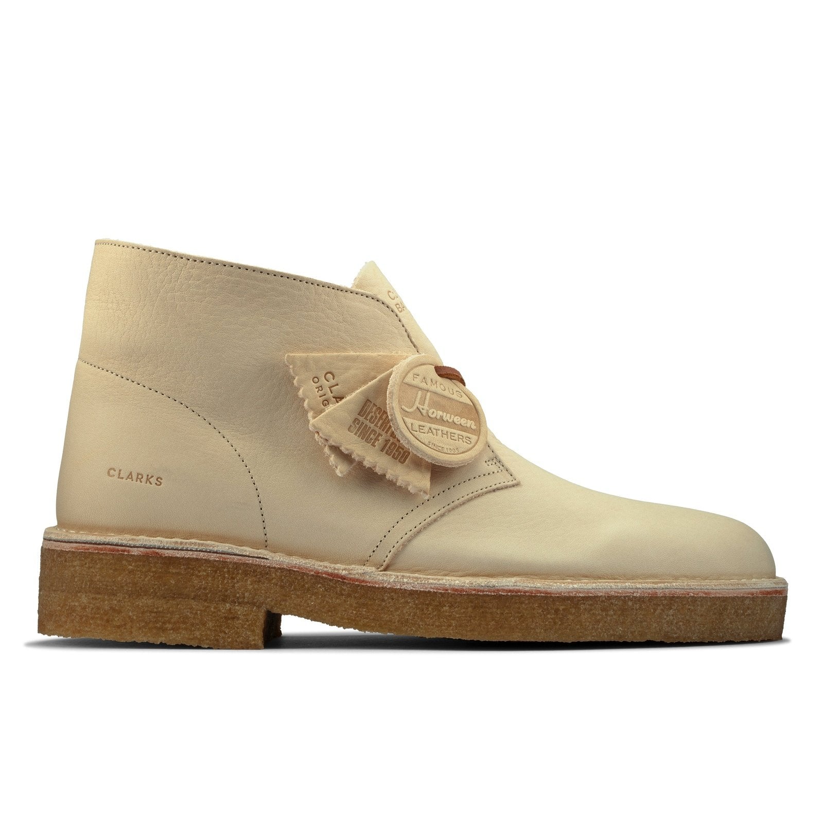 Clarks Mens Desert Boot Natural Leather – THE SHOE PLAZA