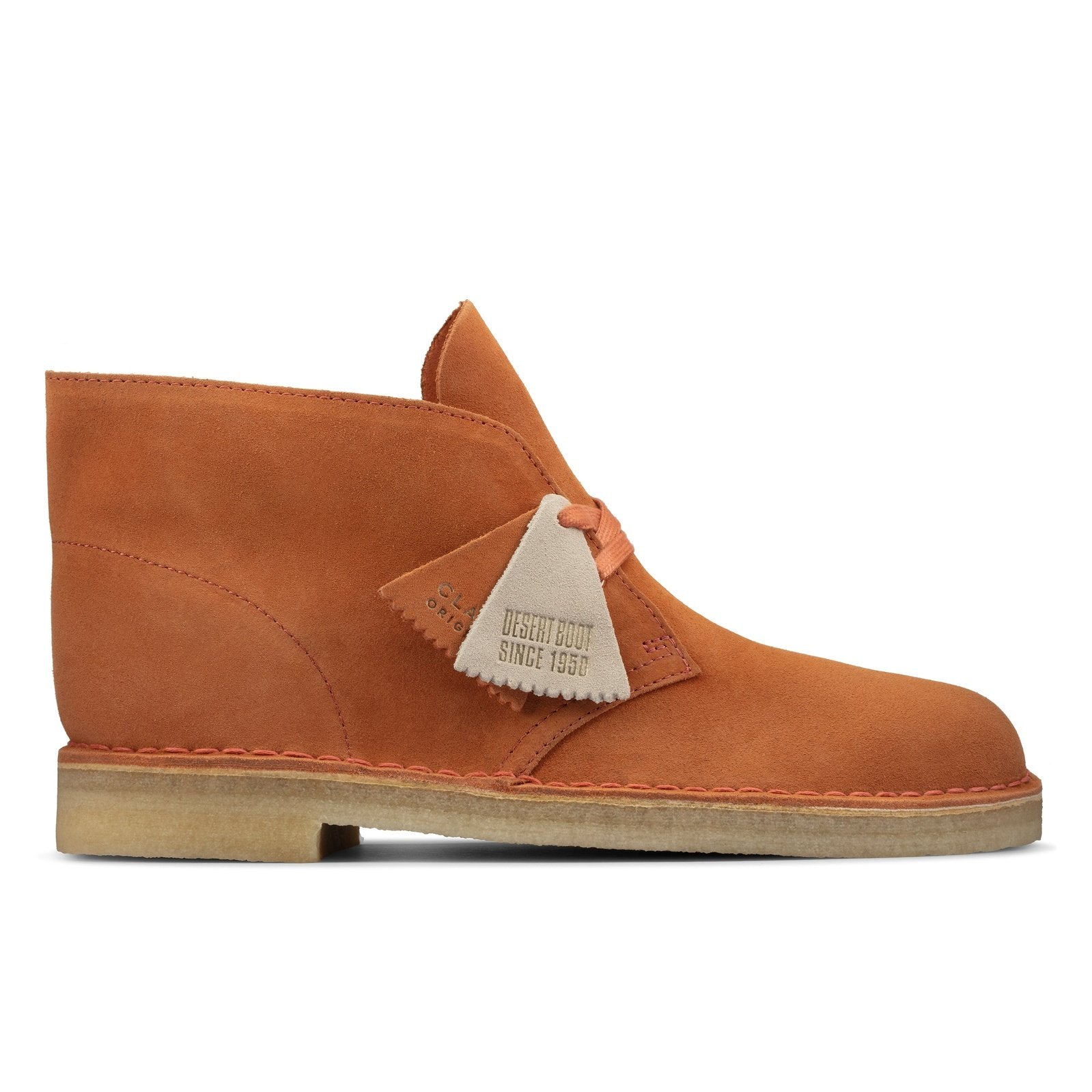 Rust Suede Clarks Mens Desert Boot Rust Suede – THE SHOE PLAZA