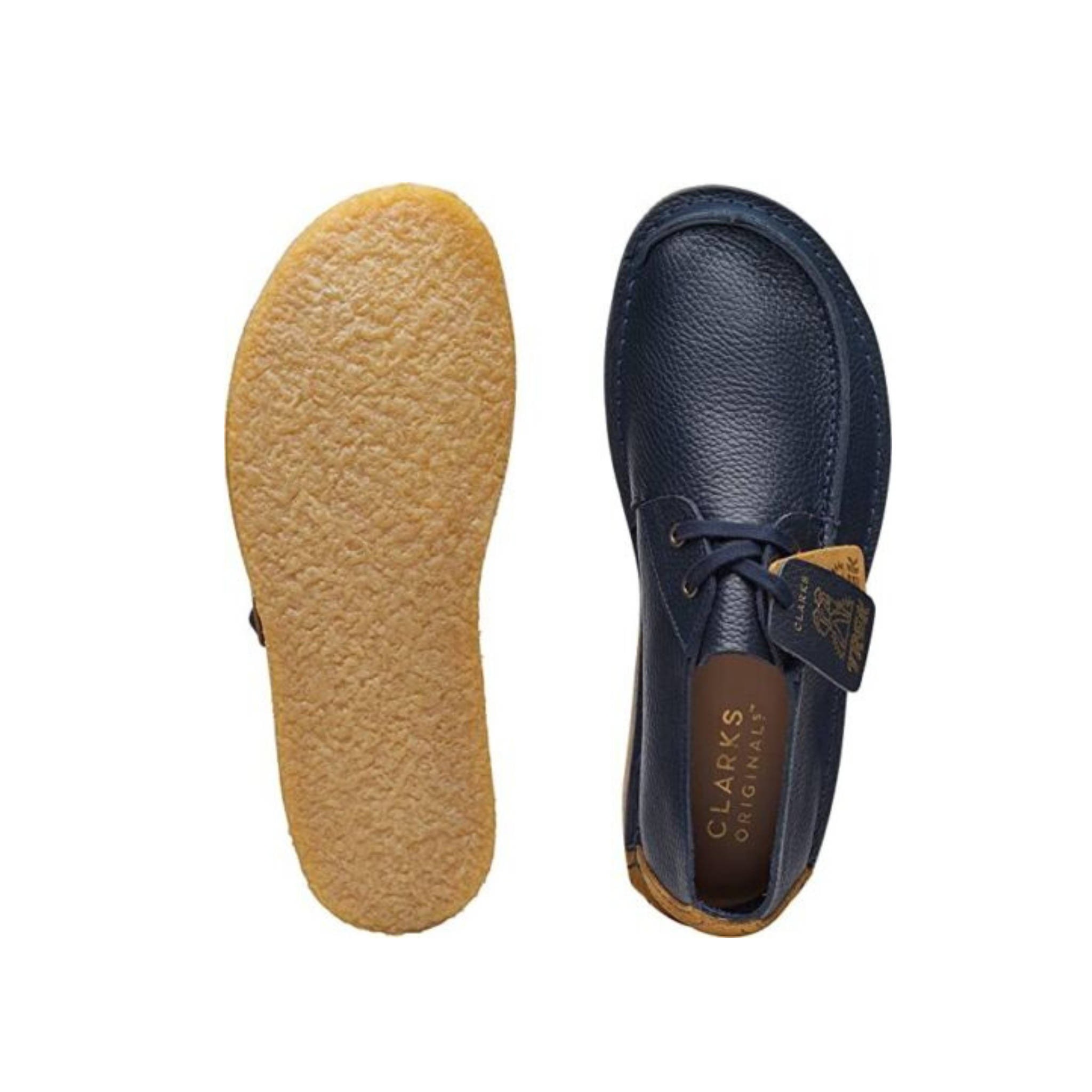 Clarks Men s Shoes Seam Trek Ink Leather THE SHOE PLAZA