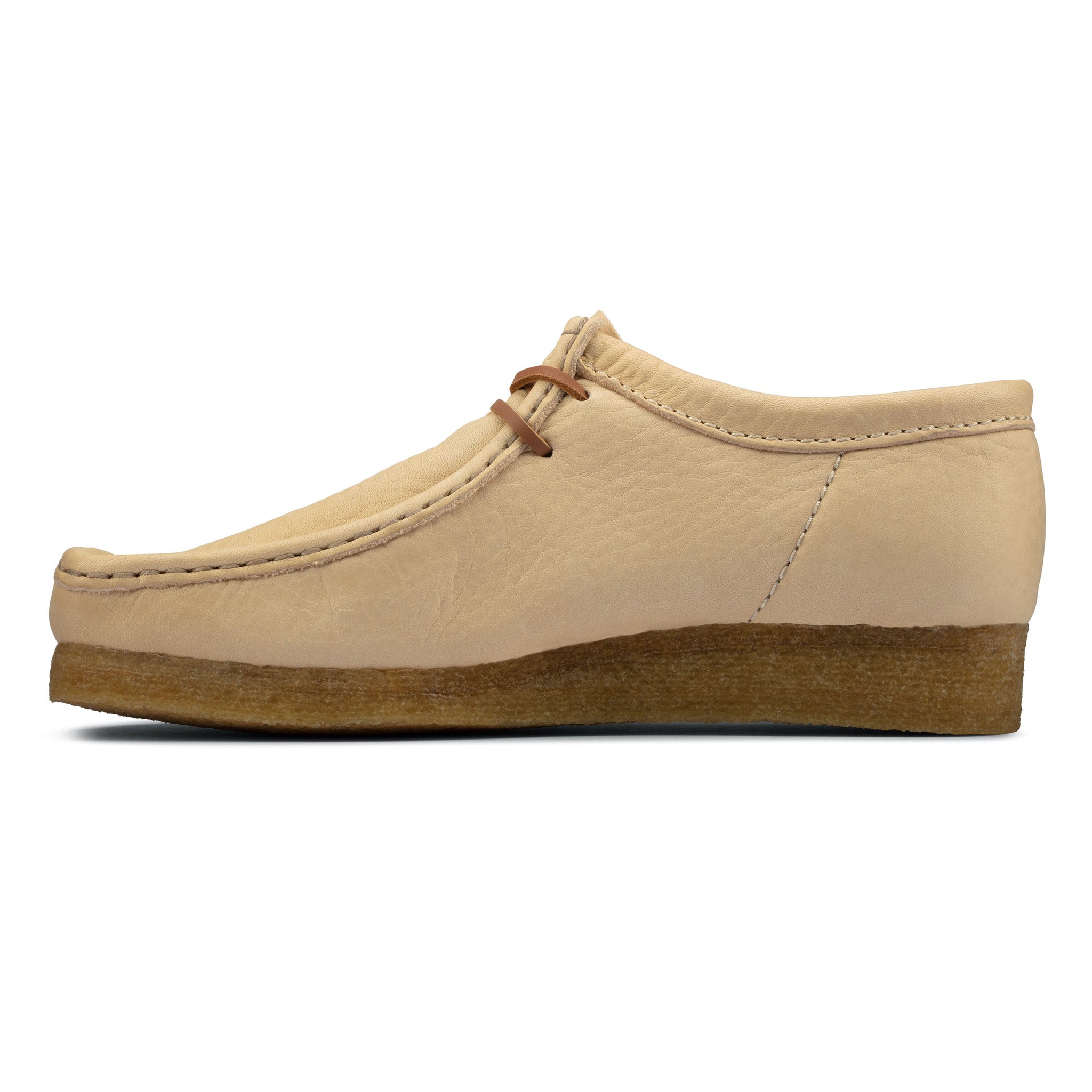 25.5 Clarks ベージュ Wallabee 替え紐付き タグ付き - メルカリ